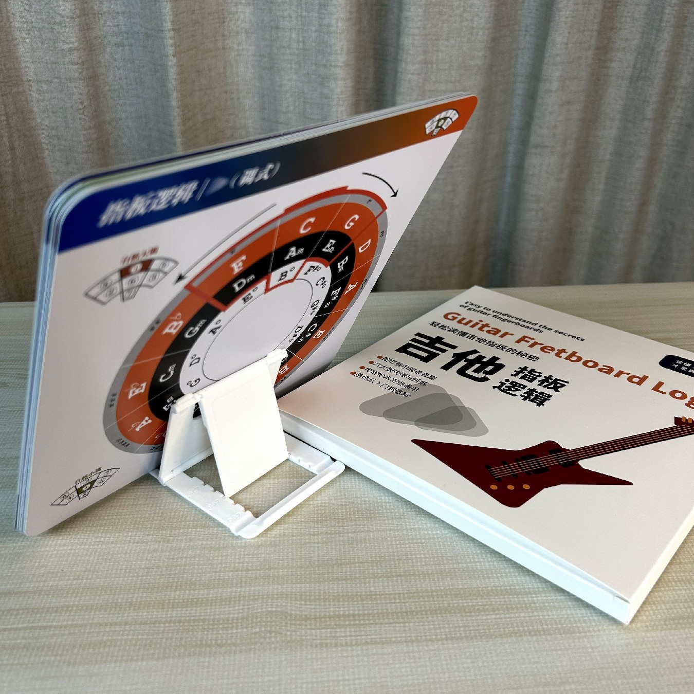 吉他指板逻辑系统练习卡