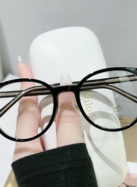 LEMI复古圆框素颜配近视眼镜女有度数黑框眼睛男韩版潮全框眼镜架