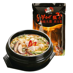 延边朝鲜族特色－自然发酵黄豆酱500g×2袋