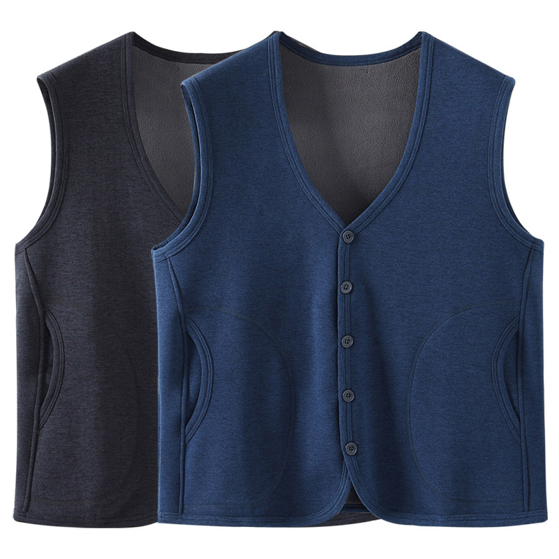 中老年人马甲男加绒加厚秋冬季棉坎肩爸爸德绒保暖背心马夹内外穿,女士内衣/男士内衣/家居服,保暖背心,淘宝优惠券,粉丝福利购,淘宝优惠卷