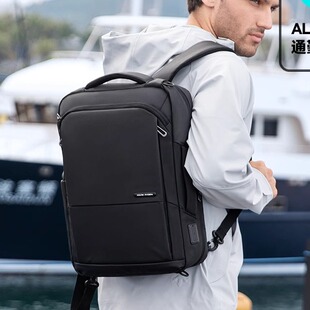 Mark Ryden24新款商务背包升级大容量双肩包男士出差旅行电脑包包