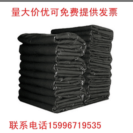 户外塑料垃圾桶大号垃圾袋黑色加厚物业小区宾馆酒店平口式垃圾袋