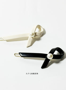 边夹醋酸欧美风蝴蝶结