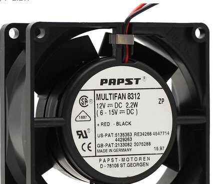 原装正品pspst 8312 12V 2.2W 6-15V 变频器散热风扇