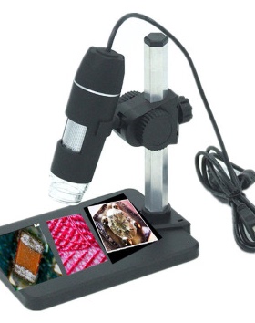 HOPT200万像素500倍USB数码电子显微镜 放大镜可接电脑拍摄