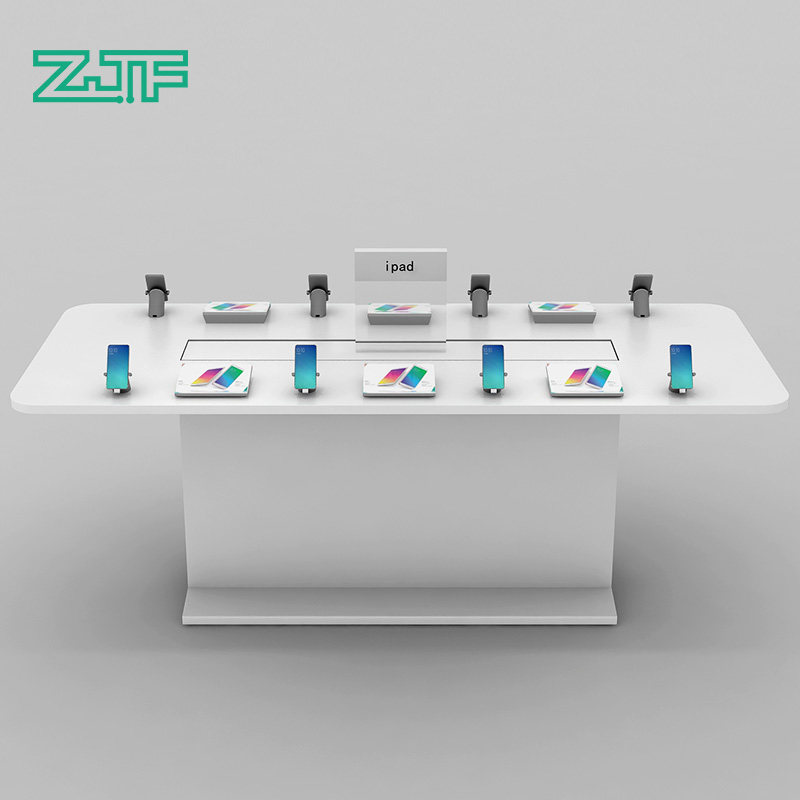 众匠坊ZJF 手机体验台笔记本靠墙展示台体验桌操作台柜台中岛柜