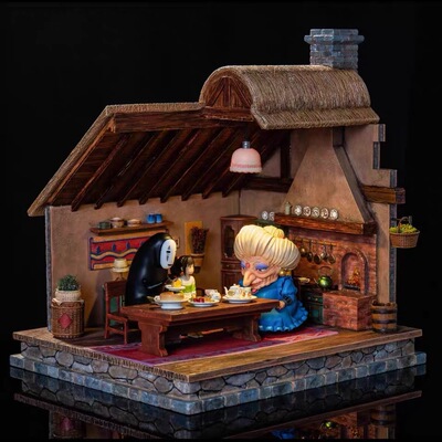 宫崎骏动漫手办潮玩摆件