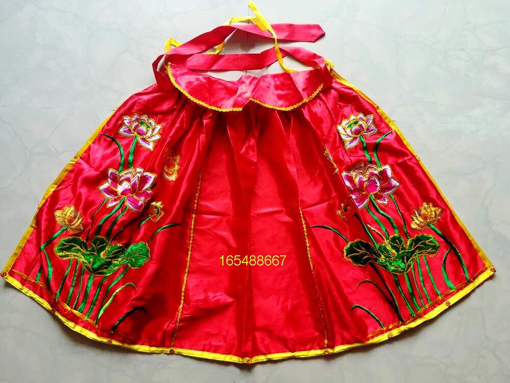 观音佛像莲花披风斗篷刺绣佛衣菩萨衣服善财龙女披风多色66厘米