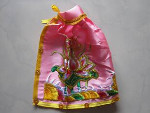 南无大慈大悲观世音佛像披风佛衣神像衣服观音衣服刺绣斗篷22cm