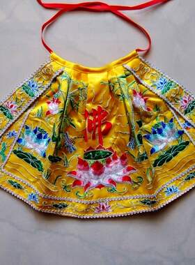 佛像披风佛衣服竹衣莲花披风现货