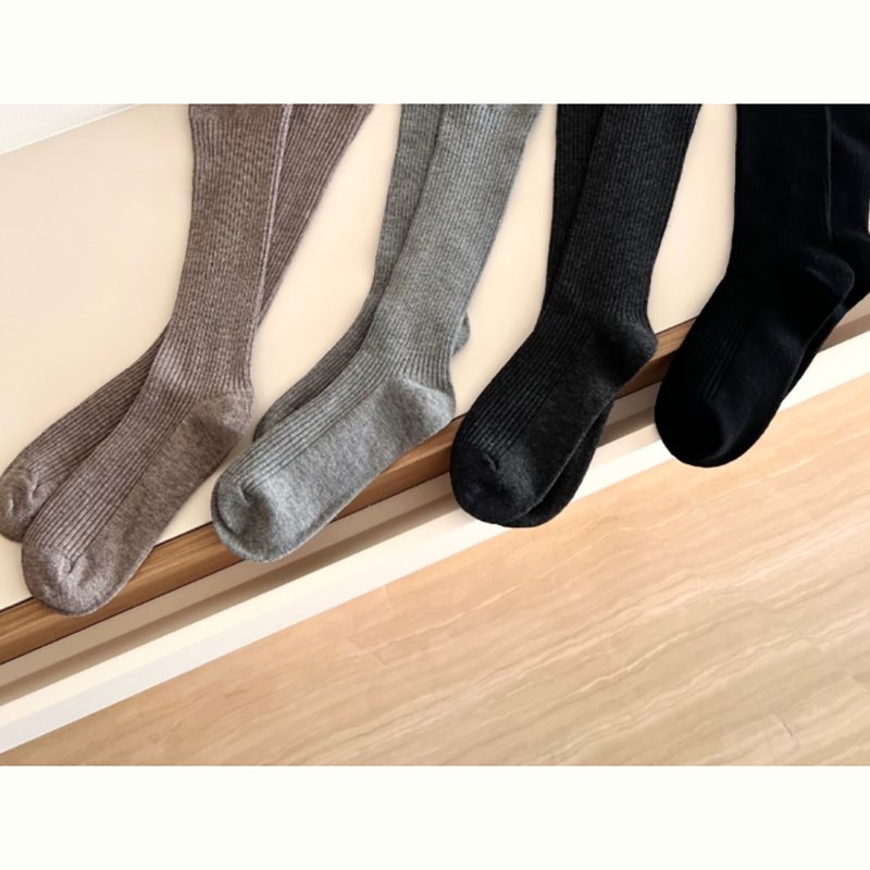 012306~秒杀「包邮 又暖又舒服」竖条高筒设计~女士小腿袜,女士内衣/男士内衣/家居服,长筒袜,淘宝优惠券,粉丝福利购,淘宝优惠卷