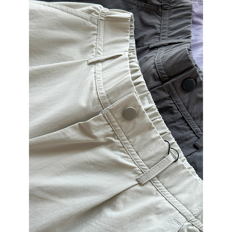 030506~「包邮 户外山系云朵裤」宽松休闲多口袋~女士伞兵工装裤