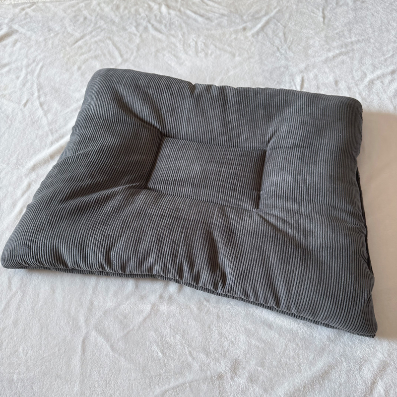 程程手工灰色耐脏定做宠物垫子