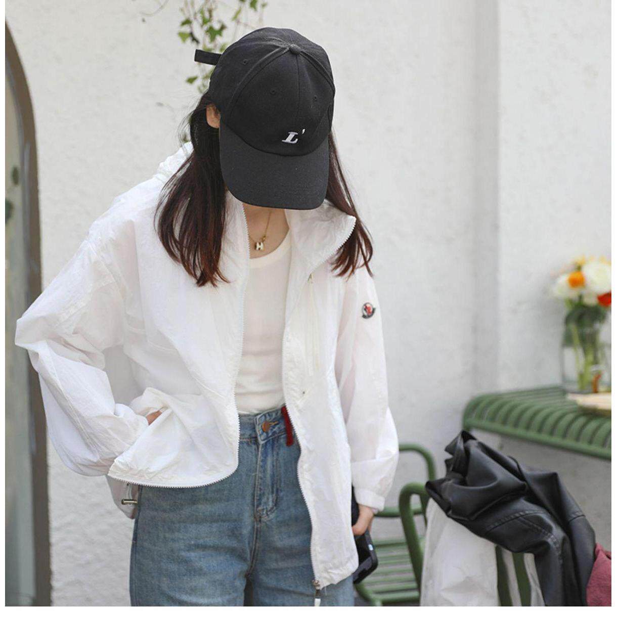 连帽设计感宽松大码小个子慵懒风薄款冰丝透气防晒外套女空调罩衫