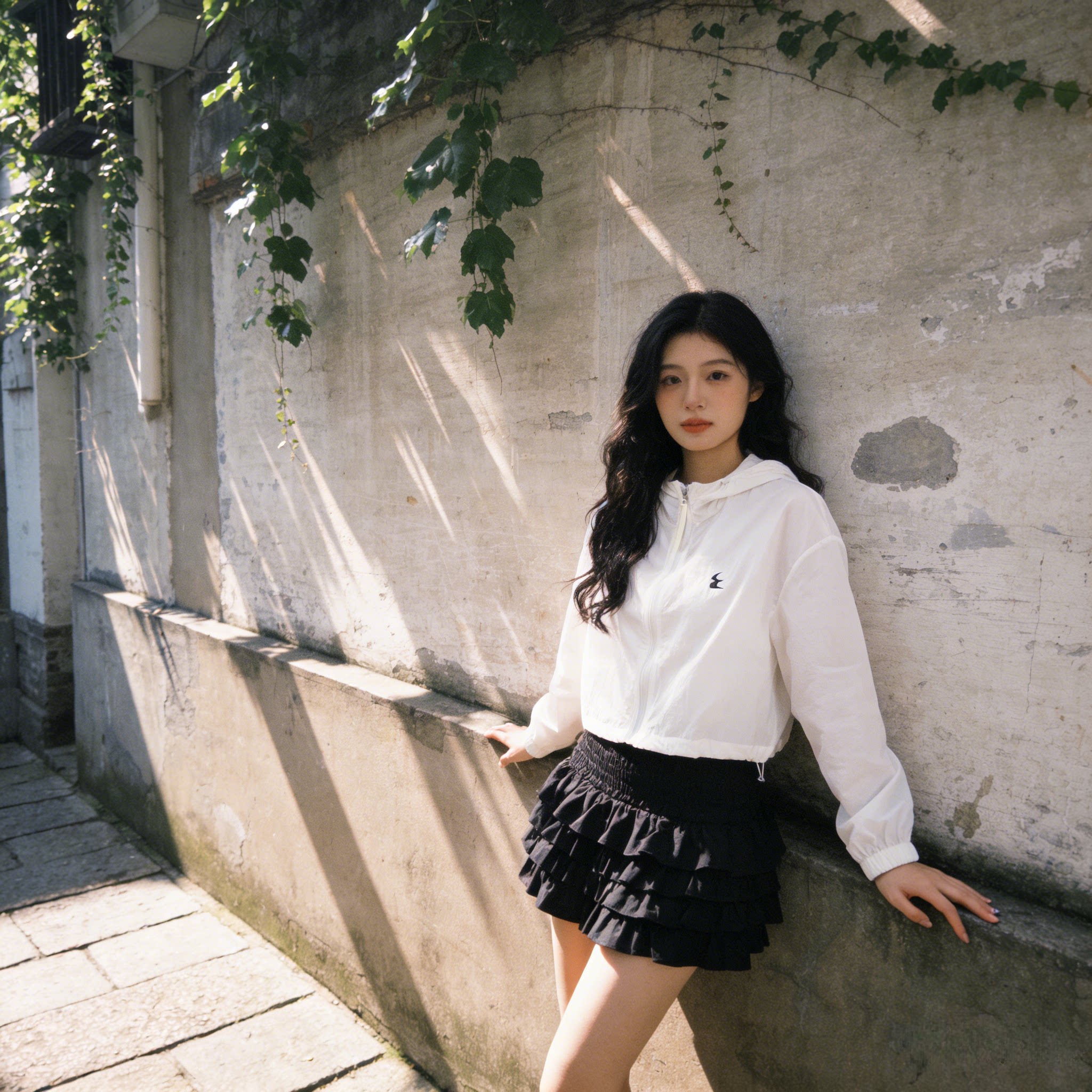 防紫外线防晒衣女冰感面料透气不粘身户外游玩通勤都合适的外套女