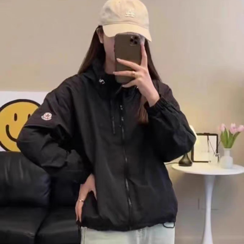 慵懒风设计感连帽宽松大码薄款冰丝透气防晒外套女空调罩衫洋气潮