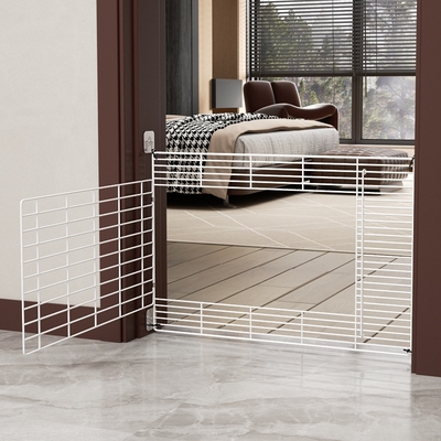 宠物门栏免打孔伸缩隔离拦防猫挡狗栅栏挡板小型犬围栏室内阻拦门