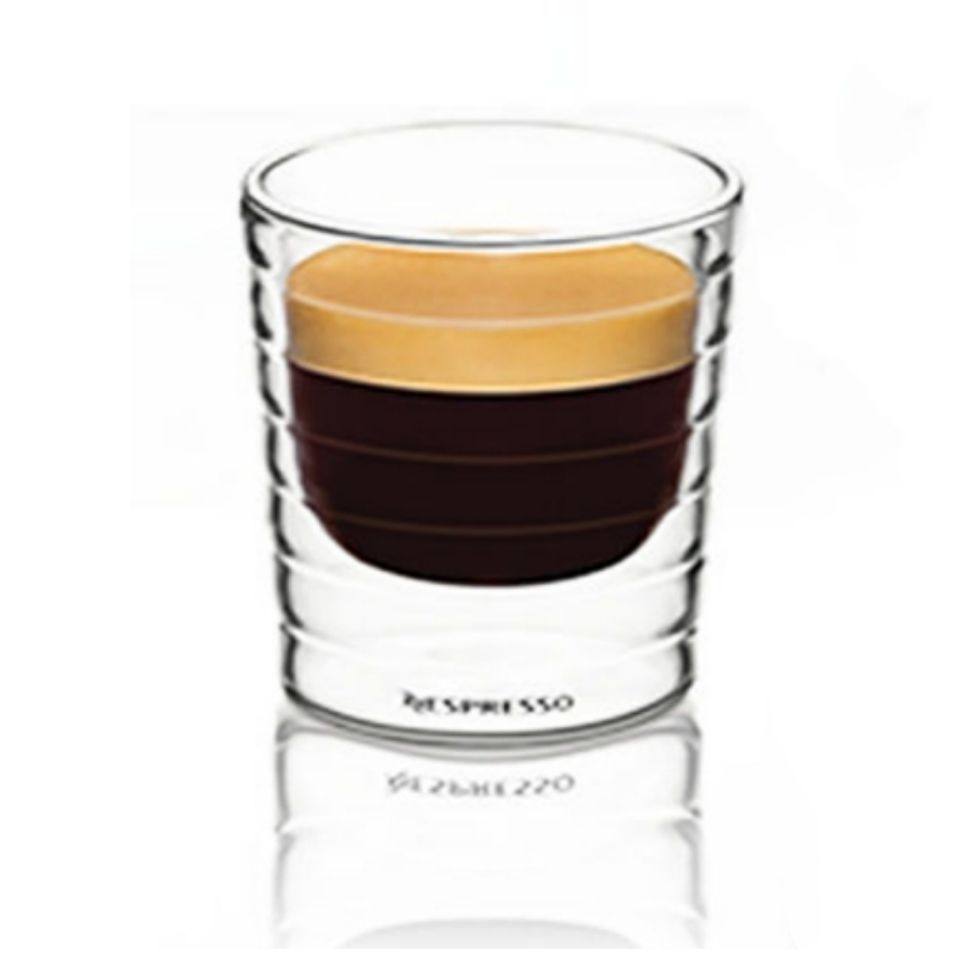 双层玻璃杯耐热耐高温玻璃水杯奈斯派索nespresso咖啡杯家用茶杯