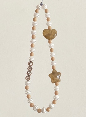 手工串珠亚克力日韩女