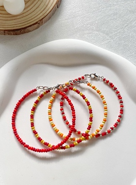 手工串珠原创百搭情侣