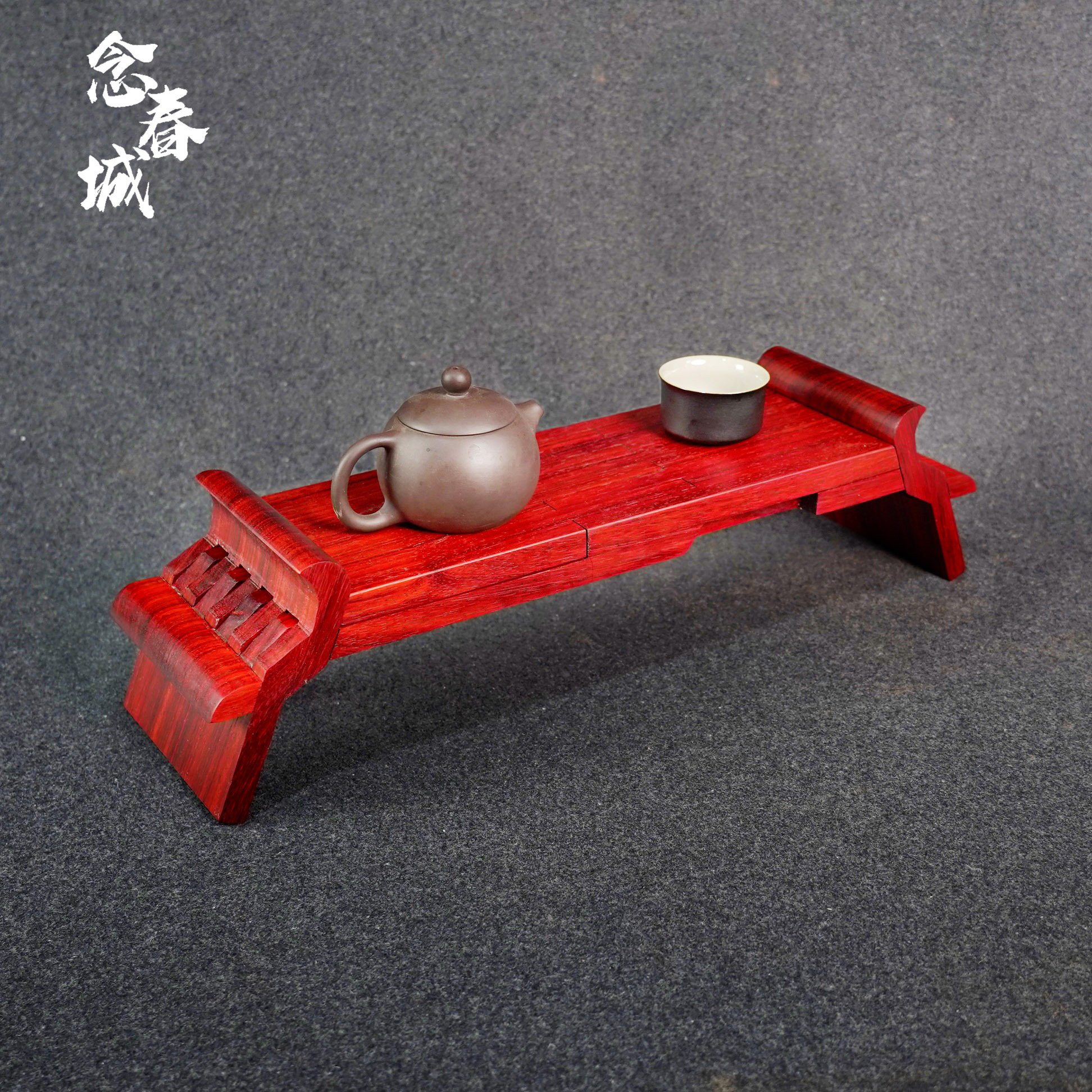 实木通用复古榫卯工艺整体板板凳