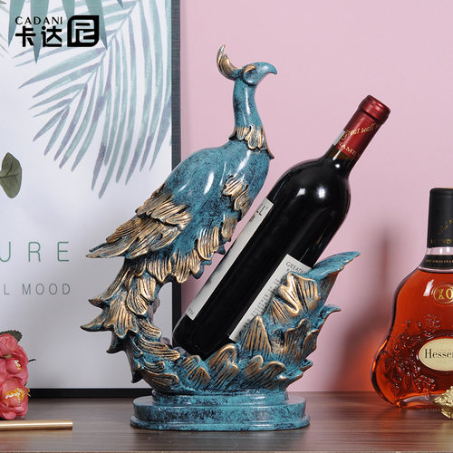 欧式风现代简约家居客厅红酒架