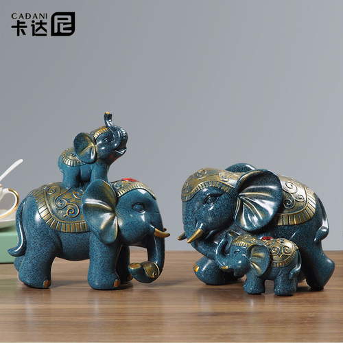 欧式风客厅玄关电视柜工艺摆件