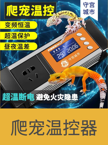 守宫城市温控器爬虫变频恒温智能宠饲养孵化豹纹用品PID迷你原创 - 封面