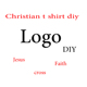 shirt Christian Custom unisex DIY diy LOGO link top tees