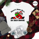 Merry Christmas圆领印花女T恤圣诞节服装 女women Funny shirt