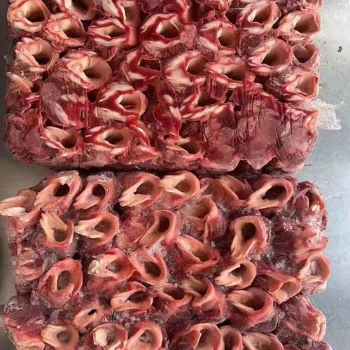 批发新鲜冷冻大号猪喉骨猪喉管脆骨整箱20斤饭店烧烤食堂食材