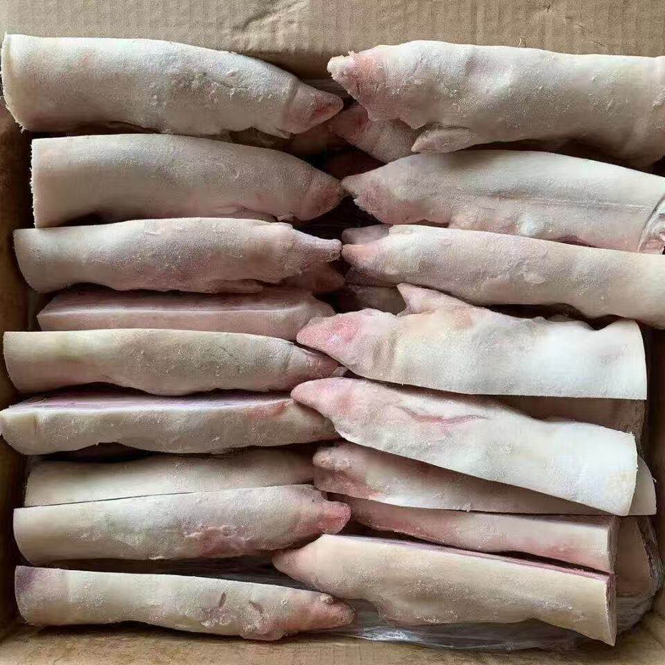 新鲜猪蹄冷冻开片猪蹄半片猪脚1生猪肉