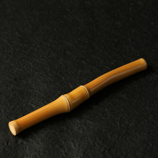 一物一拍精品纯手工精磨天然实心竹棍子手把件竹雕竹制文玩玉竹棍