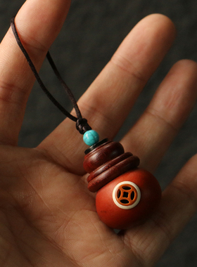 纯手工制作天然小葫芦手机小挂件