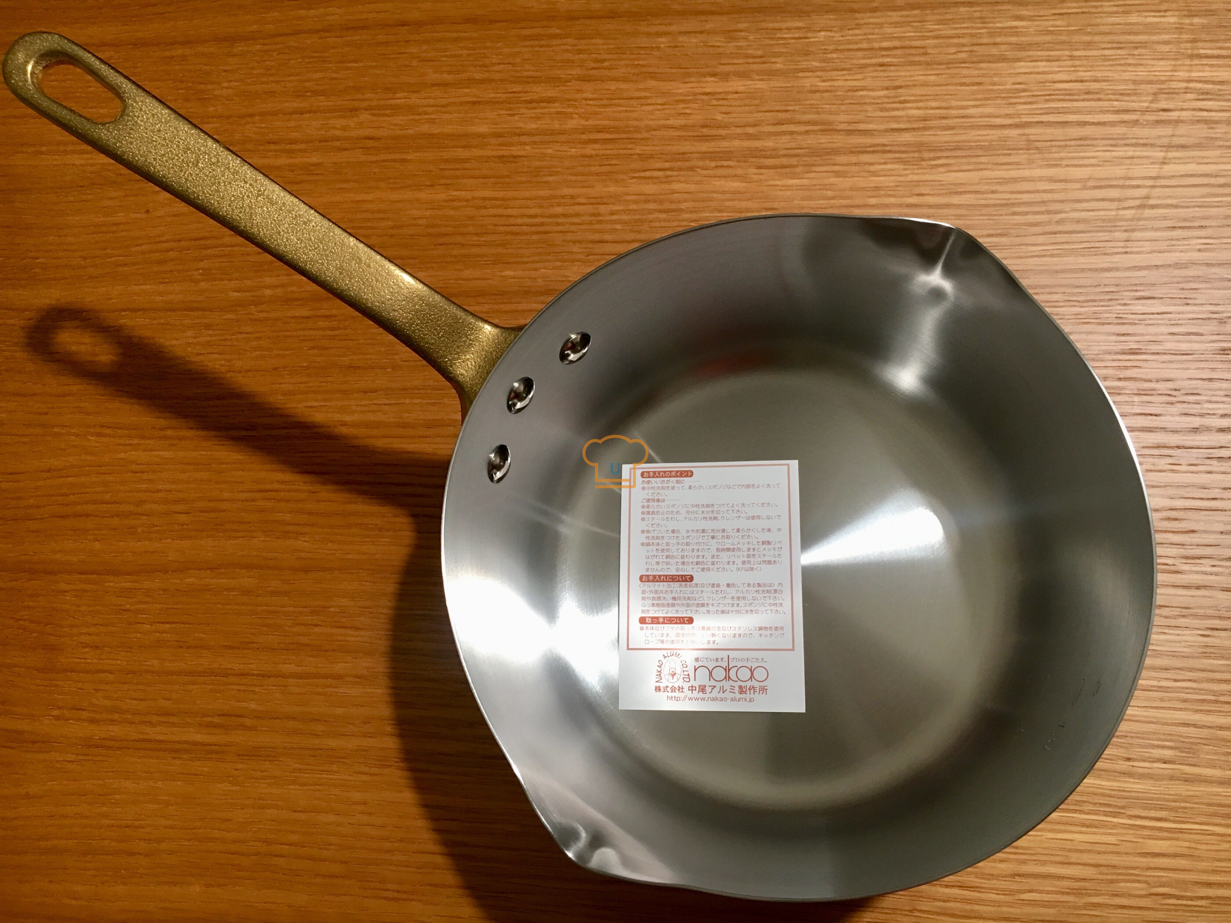 UShop日本中尾nakao King denji D-8不锈钢雪平锅温莎锅奶锅汤锅