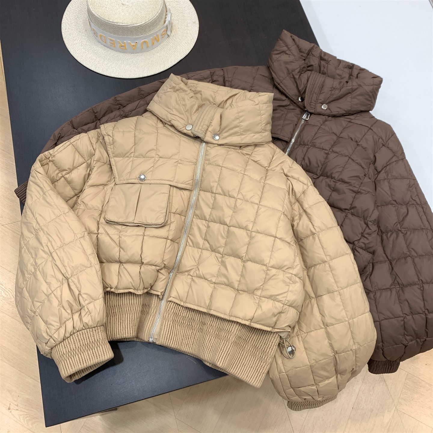 秋冬新款时尚宽松显瘦通勤风小众百搭韩式复古长袖外套