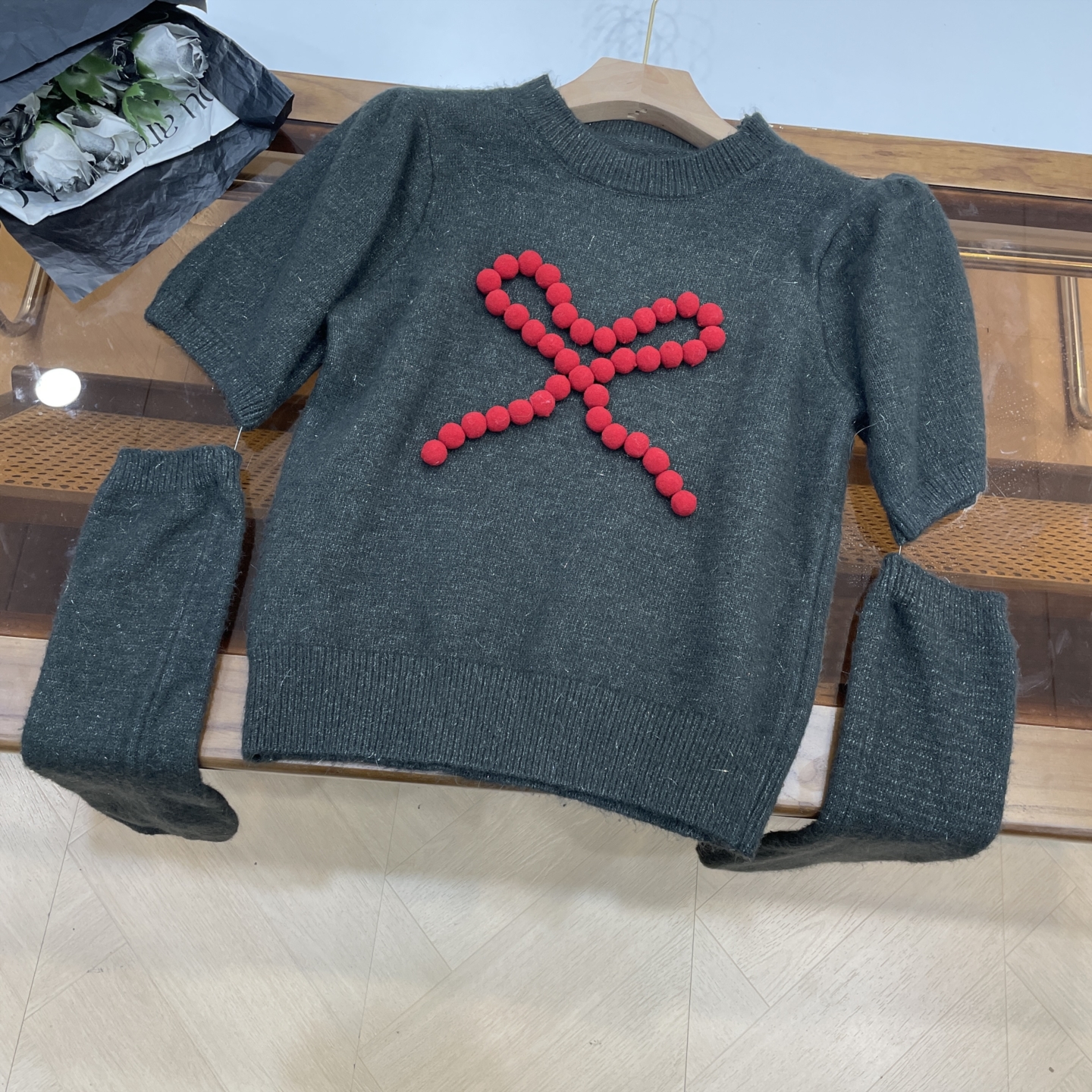 毛衣纯色小众新款百搭冬季长袖2025套头显瘦休闲修身女 L#5