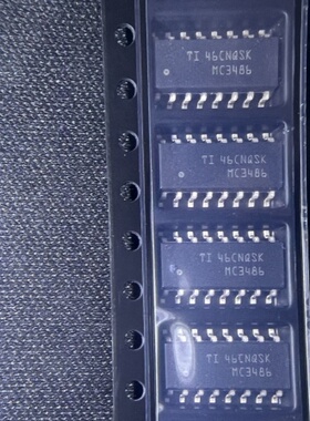 MC3486DR SOIC-16 RS-485/RS-422芯片 丝印 46CNQSK 全新原装正品