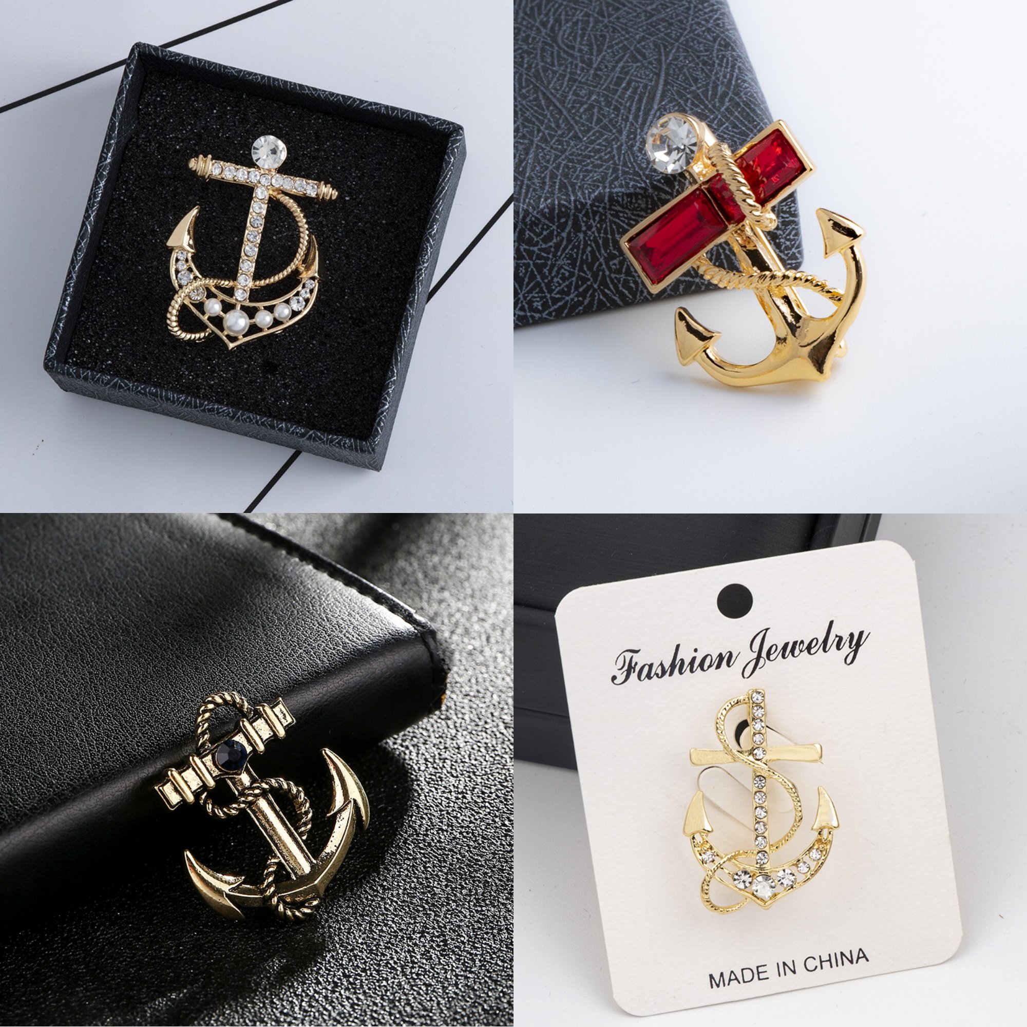 欧美复古船锚船舵胸针男女通用海军风高档西装衬衣领针配饰装饰品,饰品/流行首饰/时尚饰品新,胸针,淘宝优惠券,粉丝福利购,淘宝优惠卷