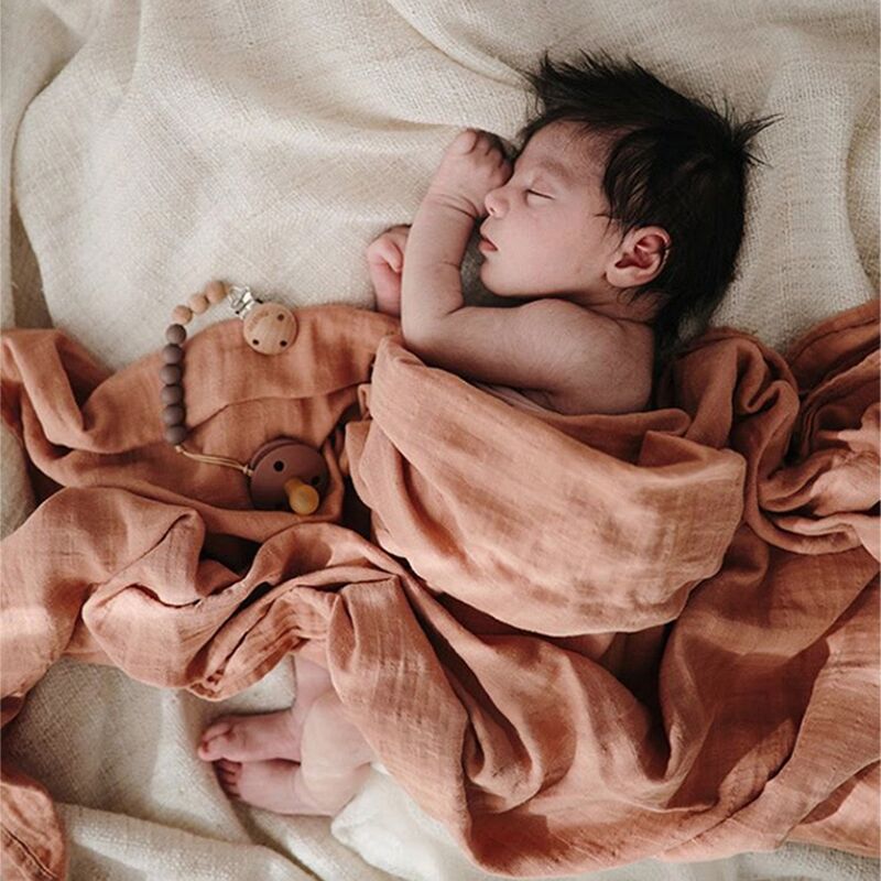 包邮新生儿抱被暖气房全棉纱布襁褓婴儿包被夏季薄款包巾宝宝被子