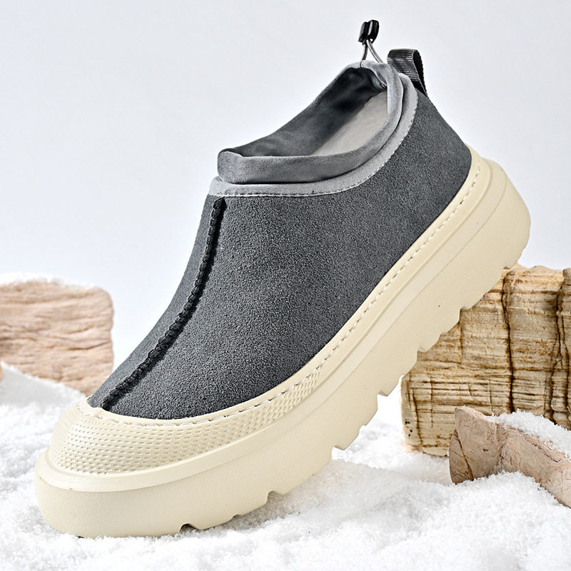 今年流行特惠冬季加绒加厚短靴男雪地靴男轻便厚底鞋子男低帮男鞋,流行男鞋,时尚雪地靴,淘宝优惠券,粉丝福利购,淘宝优惠卷