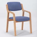 学生家用靠背书桌椅子养老院椅子 现代简约实木餐椅 北欧扶手餐椅