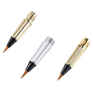 六品堂钢笔式毛笔原装狼毫软笔备用替换笔头