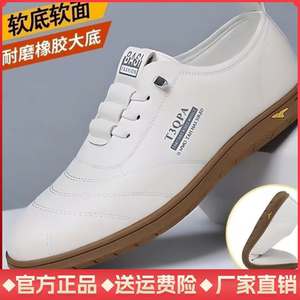 T3QPA专柜正品2026男鞋潮流百搭驾车鞋休闲软底软面耐磨舒适皮鞋