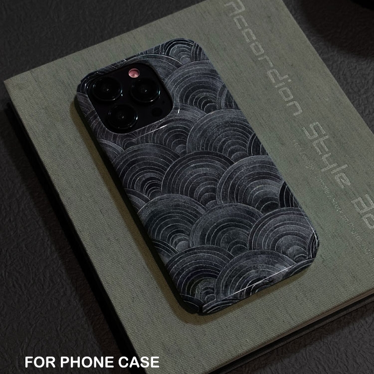 黑色雅韵适用oppoReno15/14手机壳FindX9/X8硬壳苹果17/16软壳小米17/14pro新款菲林壳华为p80/mate70手机壳