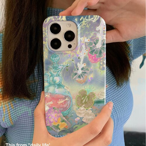抽象梦幻渐变适用iPhone16promax苹果14小米15新款mate70华为p70nova13荣耀200手机壳opporeno13软壳vivox100