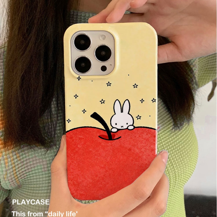 苹果米菲适用oppoReno15/14手机壳FindX9/X8硬壳苹果17/16软壳小米17/14pro新款菲林壳华为p80/mate70手机壳