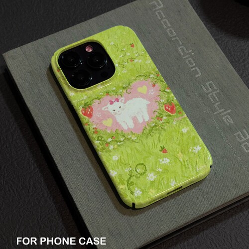 爱心绵羊适用iPhone16promax苹果17小米17pro新款mate60华为p70荣耀200菲林nova13手机壳oppofindx8s+vivos20