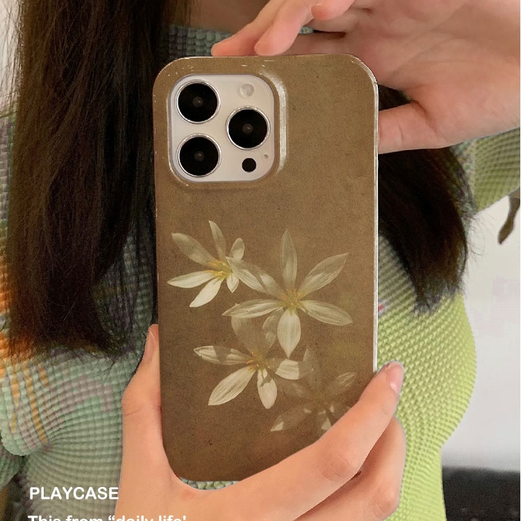 流沙百合适用oppoReno15/14手机壳FindX9/X8硬壳苹果17/16软壳小米17/14pro新款菲林壳华为p80/mate70手机壳