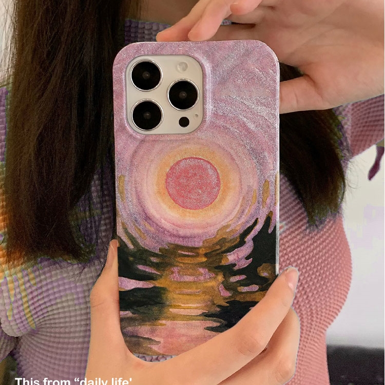 适用iPhone16promax苹果15小米14新款mate60华为p70nova荣耀200菲林手机壳13opporeno12vivox100奇妙的水波纹